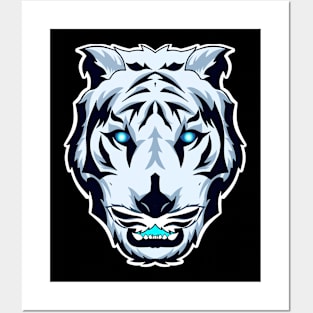 Tiger Face Art Posters and Art